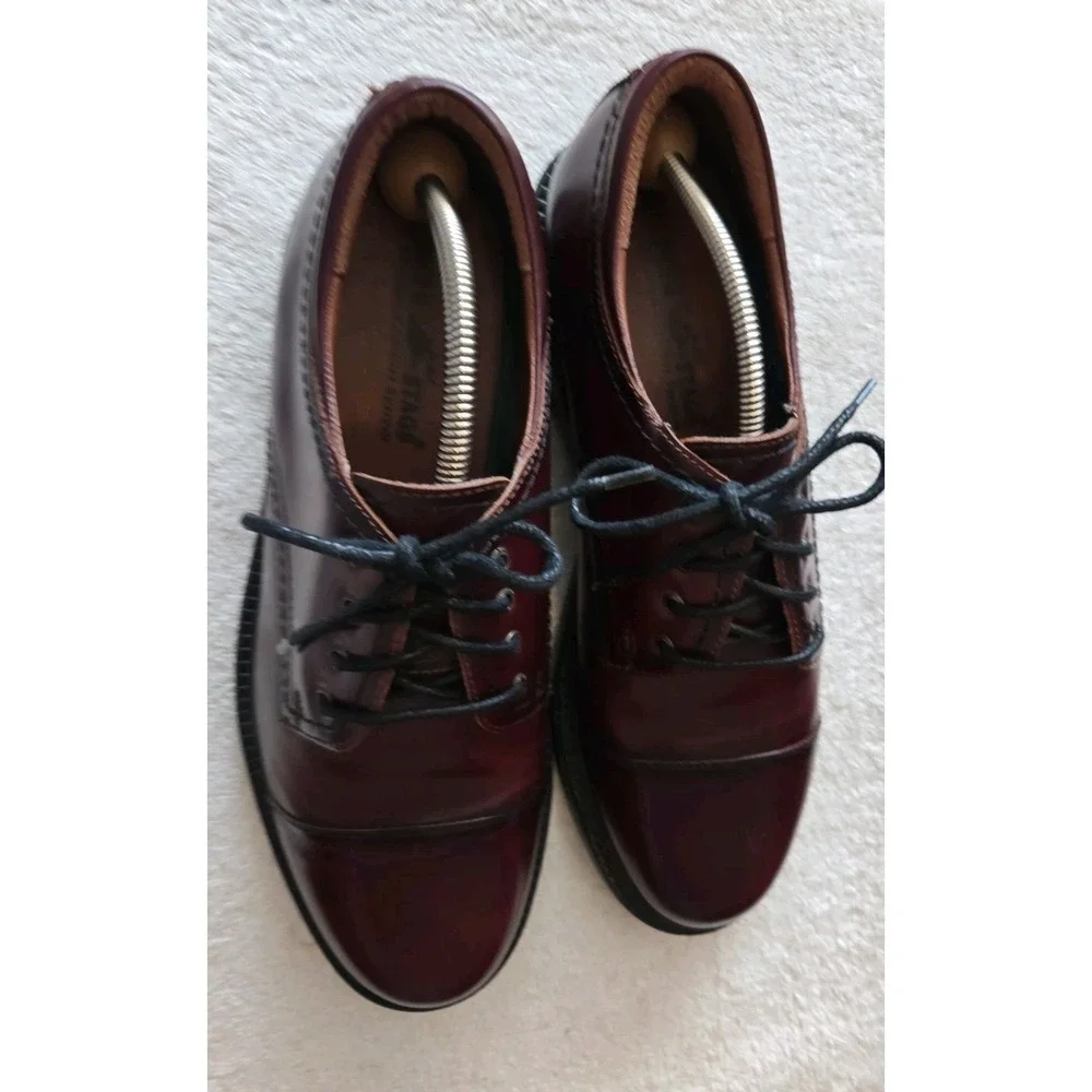 Deer Stags Men's Lincoln Cap Toe Dress Shoes Size 10M Chestnut